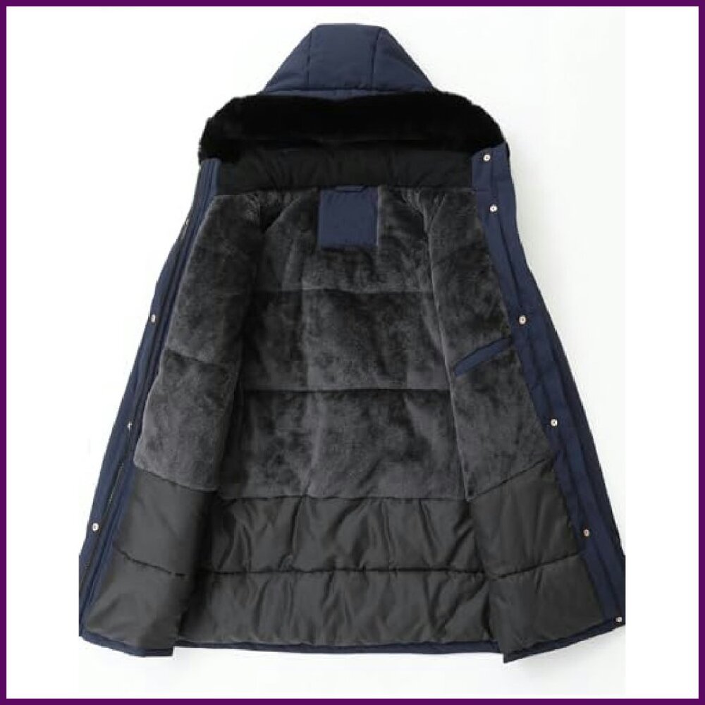 Plus Size Puffer Down Coat Windproof Waterproof R… - image 5